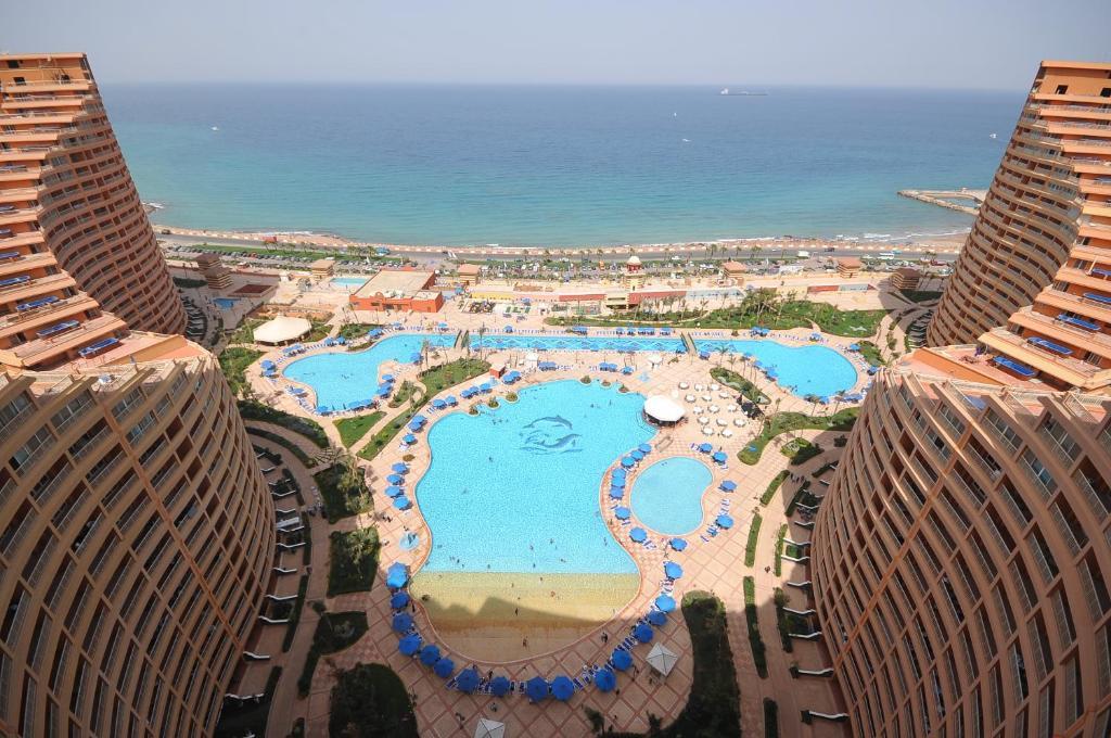 Porto Sokhna Pyramids Apartments Powered By Amer-Group Family Only Ain Sukhna Bagian luar foto